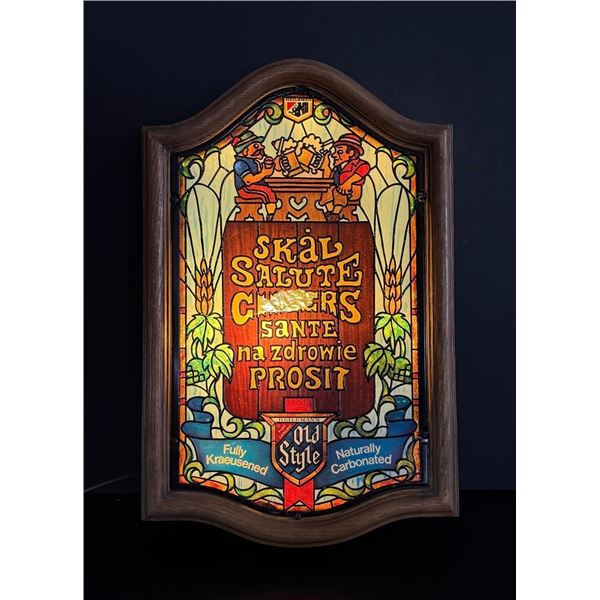 Heilemans Old Style Lighted Beer Sign
