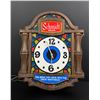 Image 2 : Schmidt Beer Lighted Bar Clock Sign