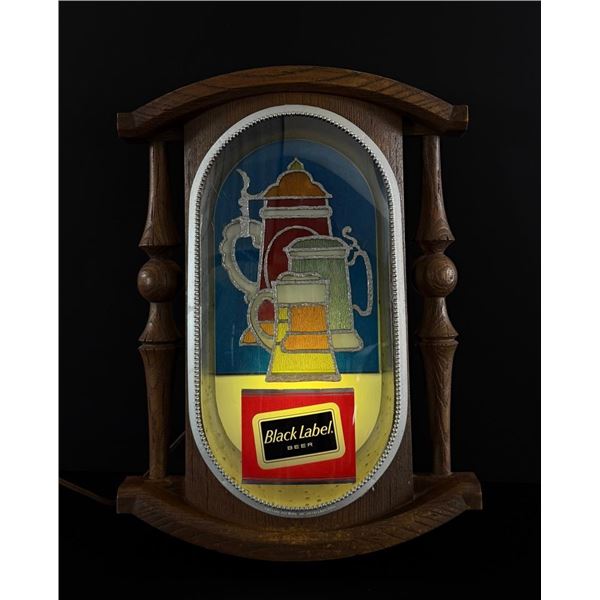 Carling Black Label Lighted Beer Sign