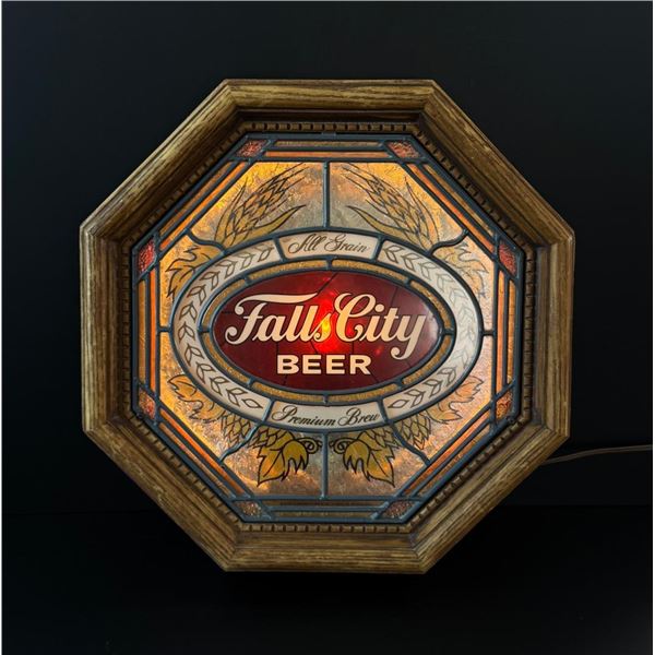Falls City Beer Lighted Bar Sign