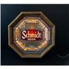 Image 1 : Schmidt Beer Lighted Bar Sign