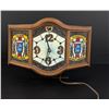 Image 2 : Heilemans Old Style Beer Lighted Clock Sign