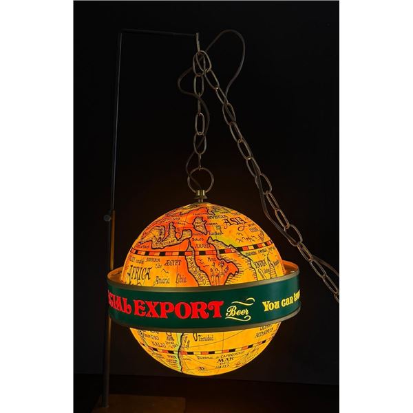 Heilemans Special Export Beer Lighted Globe Sign