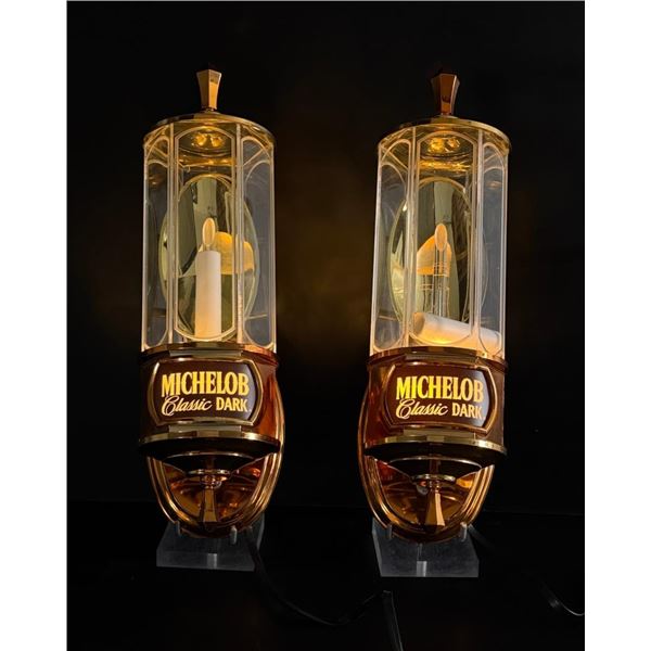 Michelob Classic Dark Beer Wall Sconces Lamps Sign