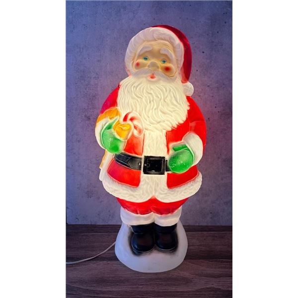 Lighted Santa Claus Blowmold Decoration