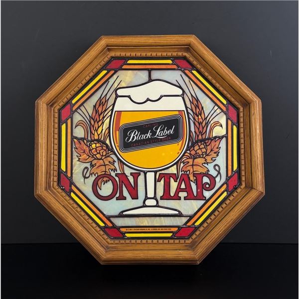 Carling Black Label Beer Bar Sign