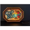 Image 1 : Pure Sterling Cold Beer Lighted Bar Sign