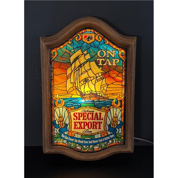 Heilemans Special Export Beer Lighted Sign