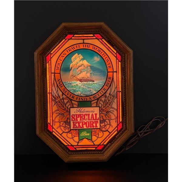 Heilemans Special Export Beer Lighted Sign