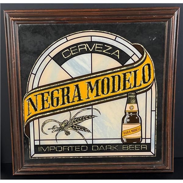 Negra Modelo Beer Mirror Sign