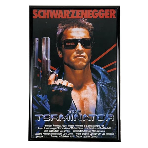 The Terminator Arnold Schwarzenegger Movie Poster