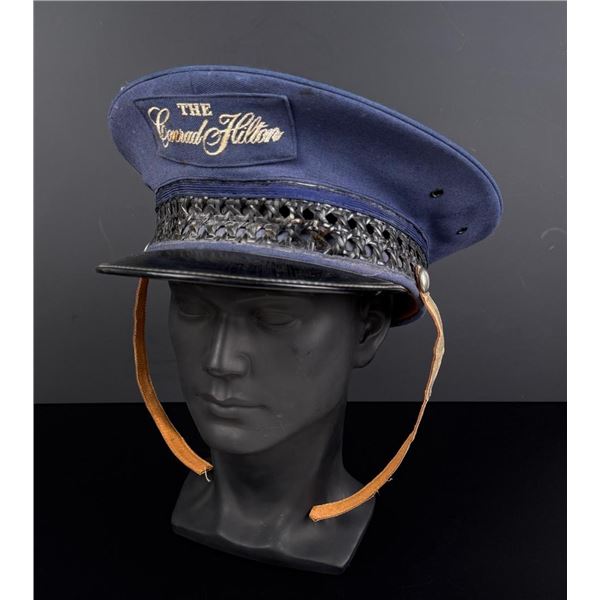 The Conrad Hilton Hotel Employee Visor Hat
