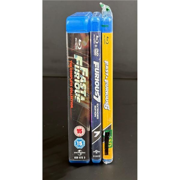 Fast & Furious Blu-Ray Movies
