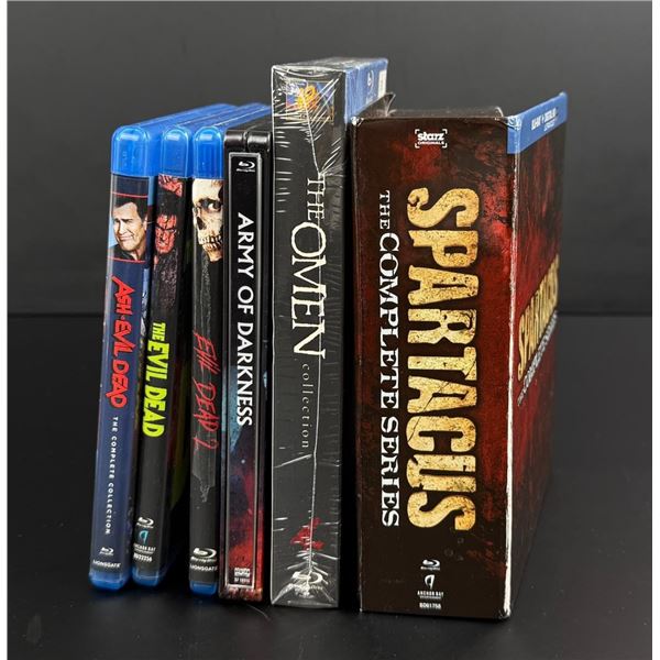 Evil Dead Army of Darkness Spartacus Blu-Ray