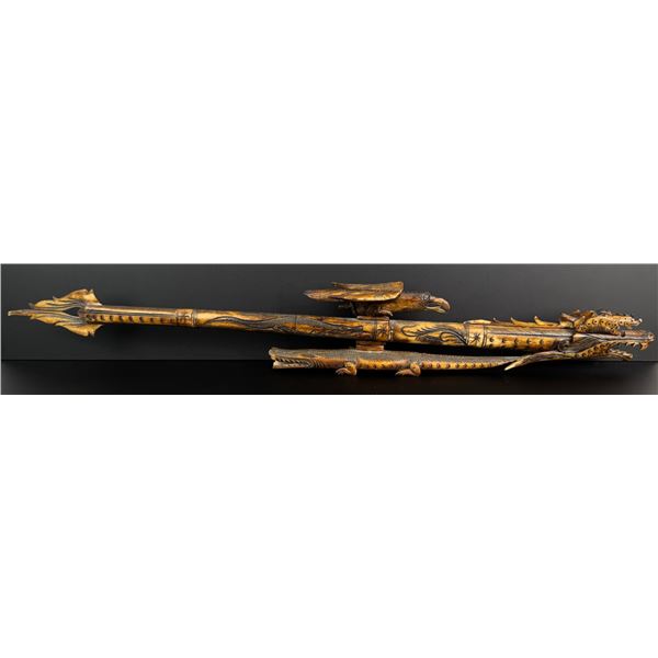 Indonesian Bone Blowgun