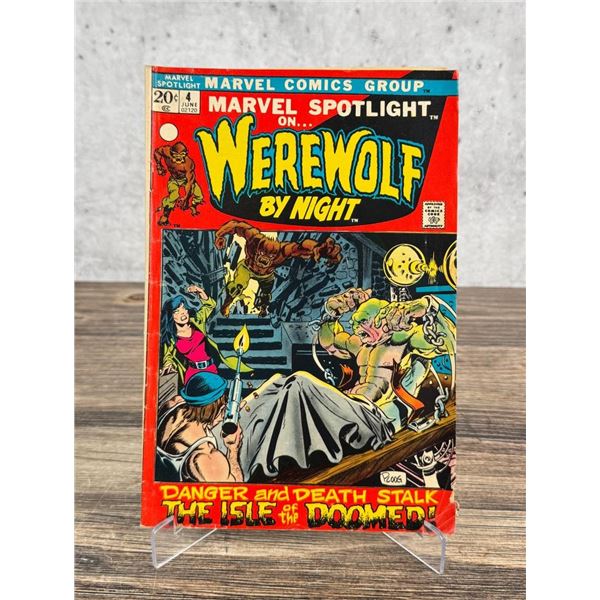 Marvel Werewolf by Night #4 Comic Book