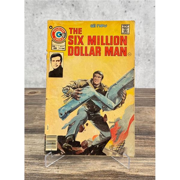 The Six Million Dollar Man #1 Charlton Comic Book