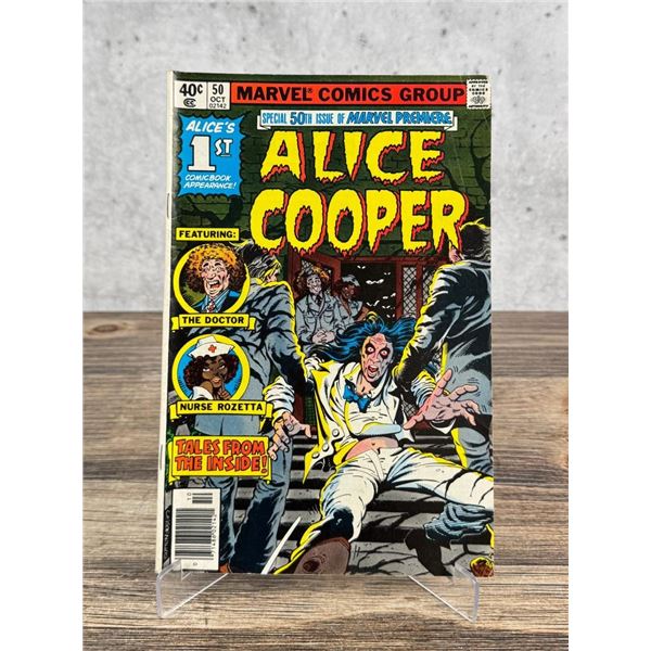 Marvel Premier Alice Cooper #50 Comic Book