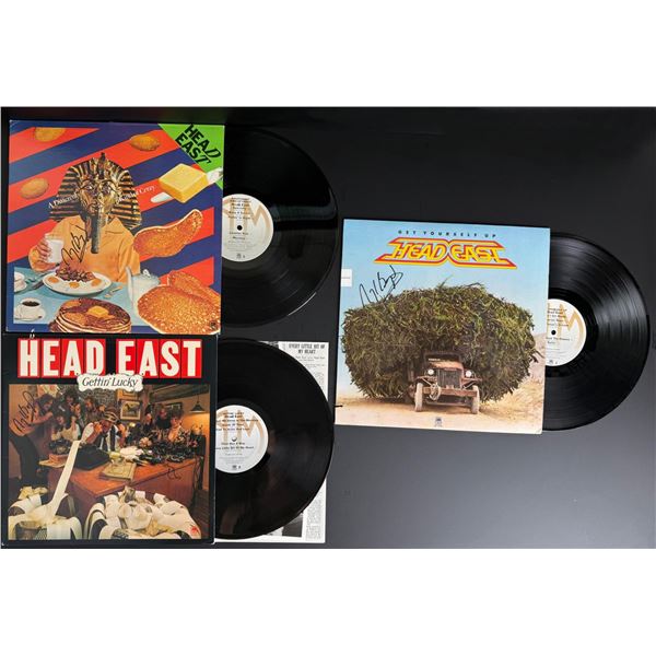 Signed 33 LP Vinyl Records by Head East