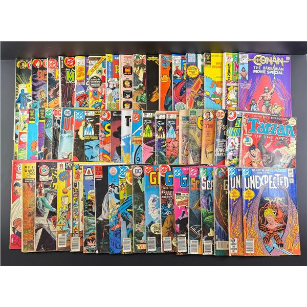 Collection of Marvel DC Charlton Comic Books