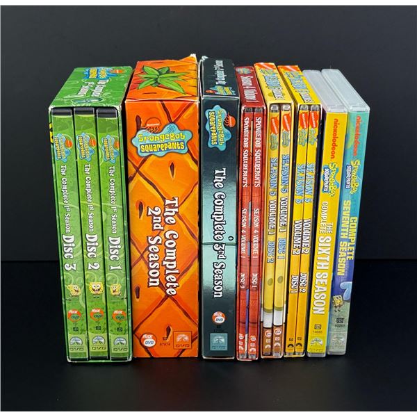 Collection of SpongeBob Squarepants DVD Box Sets