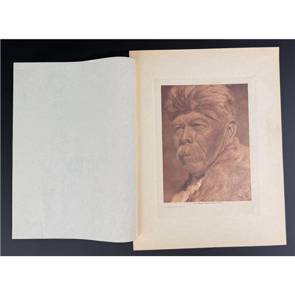 Edward Curtis A Chukchansi Yokuts Photogravure
