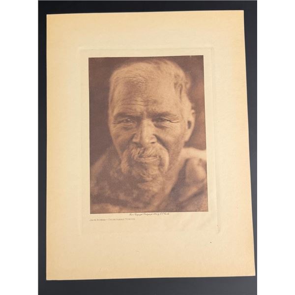 Edward Curtis Photogravure Jack Rowan