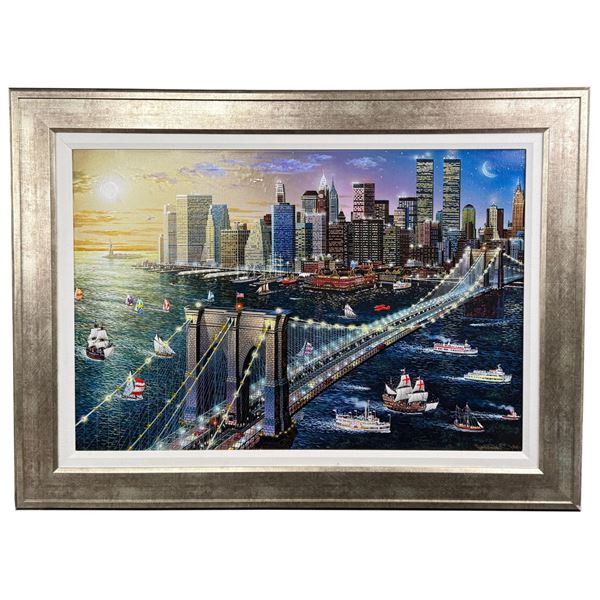 Alexander Chen Brooklyn Bridge Giclee
