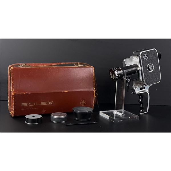 Paillard Bolex Zoom Reflex 8mm Camera