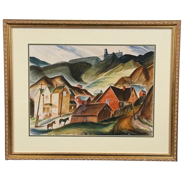 Laurence B Field Colorado Mining Photo Print