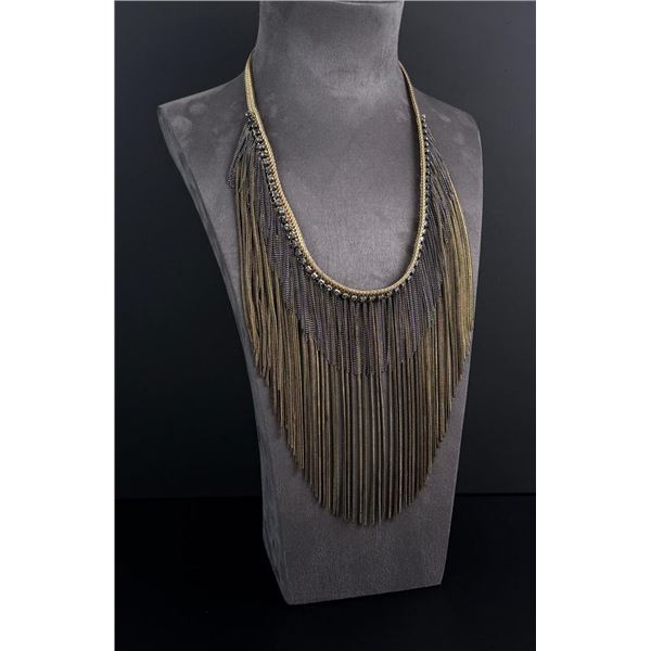 Free People Chain Waves Necklace