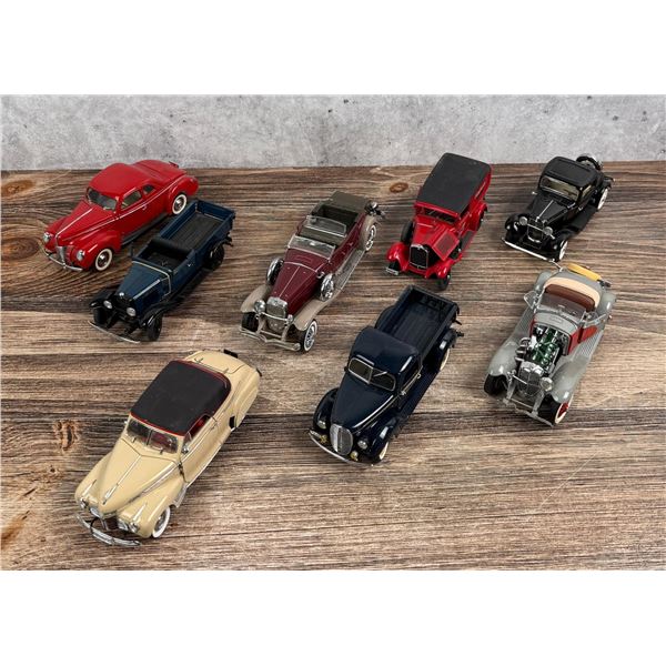 Franklin Mint and Danbury Mint Diecast Cars