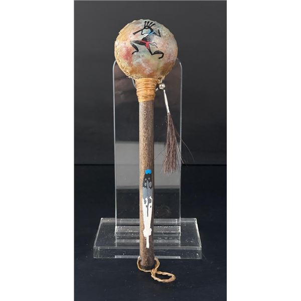 Navajo Native American Indian Kokopelli Rattle
