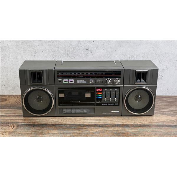 1980s Panasonic RXC39 Portable Stereo Boombox