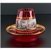 Image 3 : Venetian Murano Ruby Ruby Red Fairy Lamp
