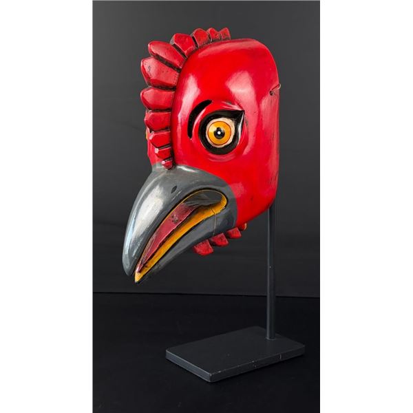 Mexican Folk Art Rooster Mask