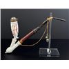 Image 1 : German Painted Porcelain Pipe