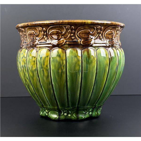 Weller Majolica Glaze Jardiniere