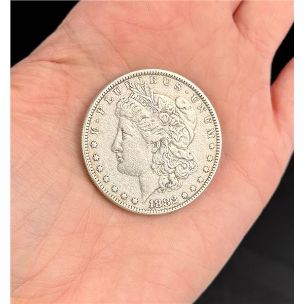 1882 P Morgan Silver Dollar