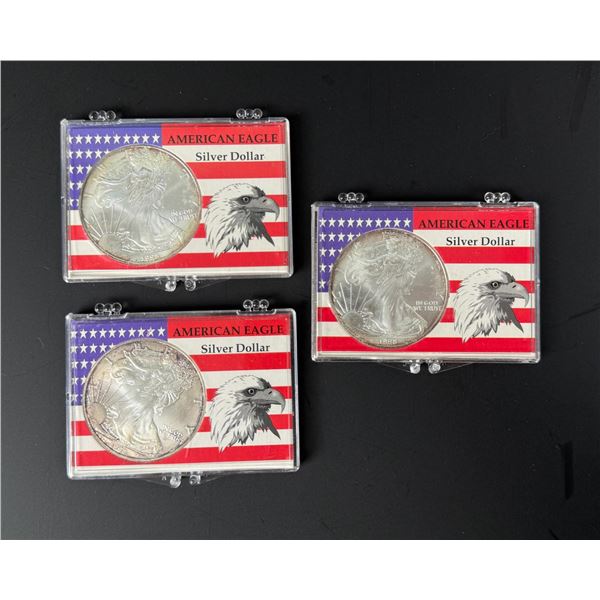 Collection of 1998 American Silver Eagles