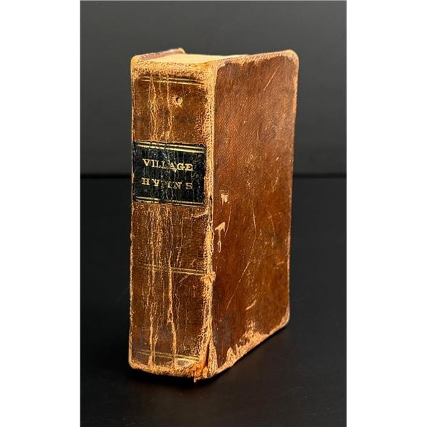 Pre Civil War American Village Hymn Book