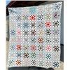 Image 1 : 1940s Star Block Album Quilt