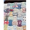 Image 3 : 1940s Patchwork Apple Core Quilt