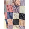Image 8 : Antique Checkerboard Farmhouse Feedsack Quilt
