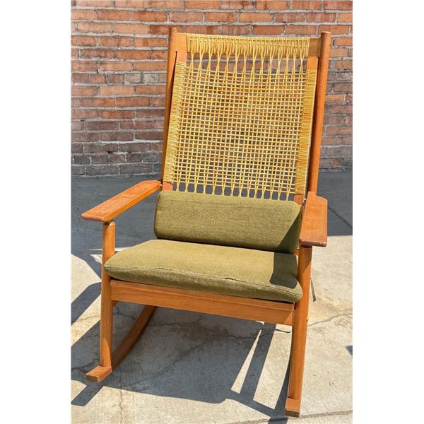 Hans Olsen Dux 532A Teak Rocking Chair