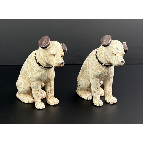 RCA Nipper Dog Cast Iron Still Banks
