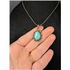 Image 2 : Sterling Silver Turquoise Necklace