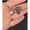 Image 2 : Sterling Silver Garnet Earrings