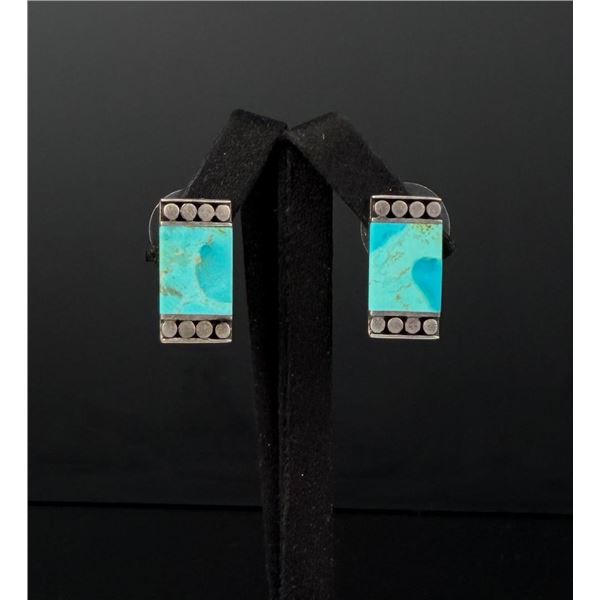 Sterling Silver Turquoise Earrings