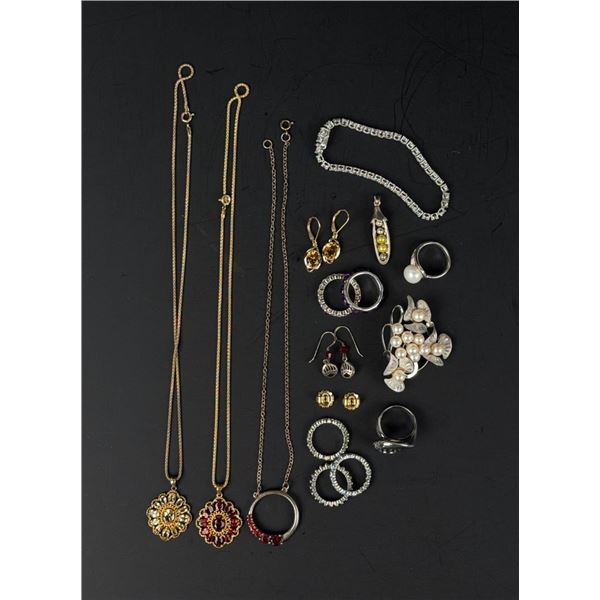 Collection of Sterling Silver Jewelry